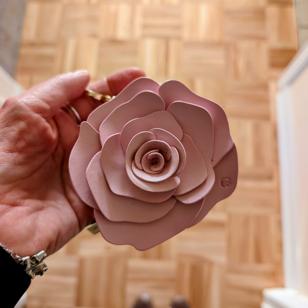 kate spade Pink Rose Coin Purse And Key Holder